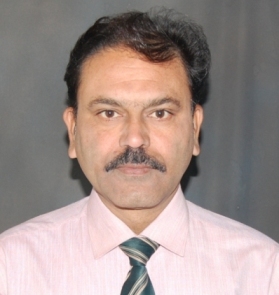 Chemistry professor conducting laboratory research